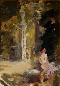 paintings by Charles Sims (1873-1928)